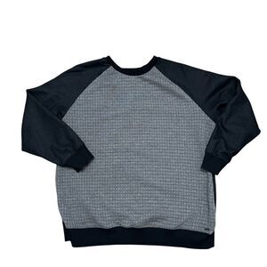 GUESS Men’s Grey & Black Pullover Crewneck Size XL